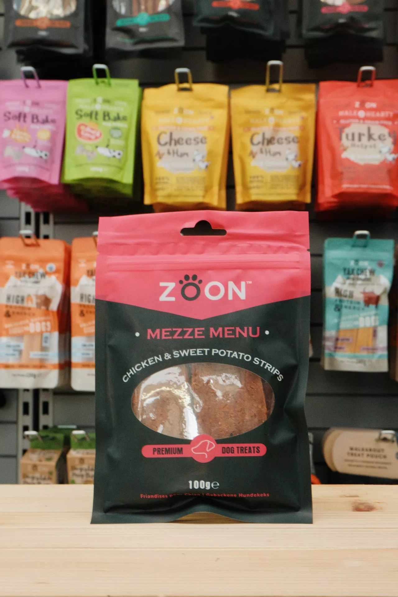 Mezze menu strips